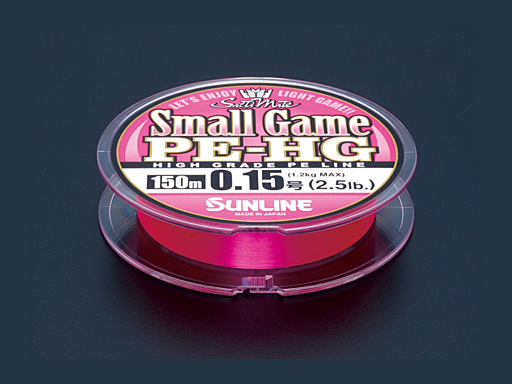 SUNLINE SaltiMate SMALL GAME PE-HG 0.3号/5lb/150m/ピンク