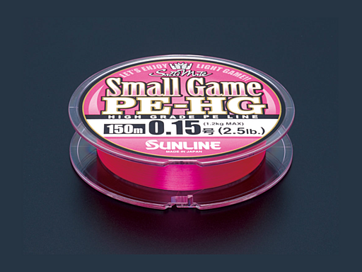 SUNLINE SaltiMate SMALL GAME PE-HG 0.6号/10lb/150m/ピンク