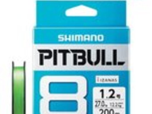 SHIMANO PITBULL 8+[1] 0.5号/12.2lb 0.5号/12.2lb(5カラー)