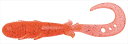 カルティバ 虫 HEAD  4.5g + ECOGEAR チヌ職人 バグアンツ 2” 鉛色 + なにわオレンジUV