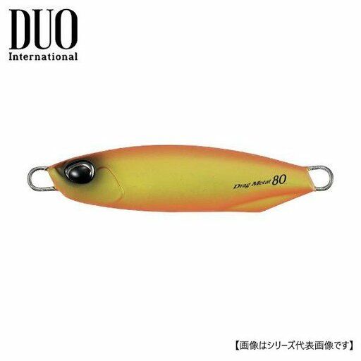 デュオ ドラッグメタル タングステン マダイ マットオレンジゴールド