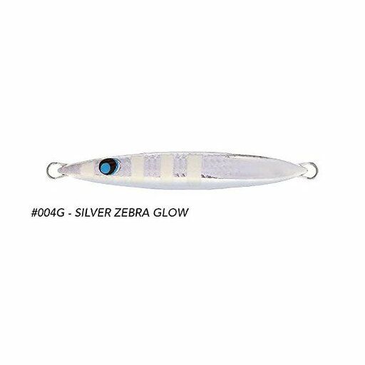 ウロコ ウロコジグショート120g ゼブラグローシルバー