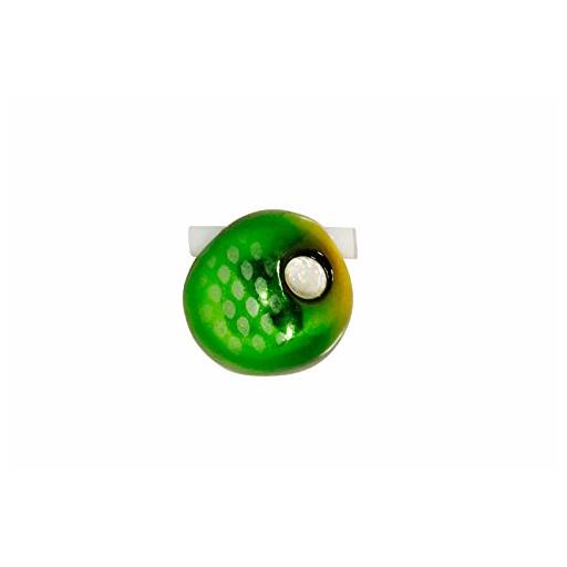 ジャッカル ＴＧビンビン玉スライドヘッド234g メタルグリーン