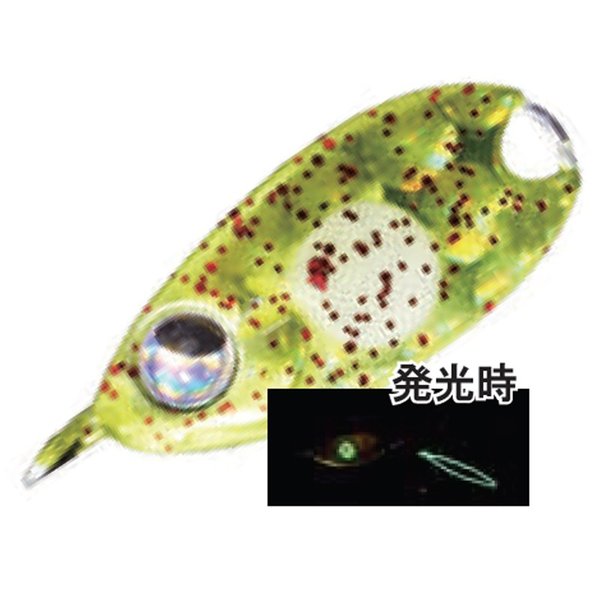 ルーディーズ 魚子メタル チャートスポットグロー