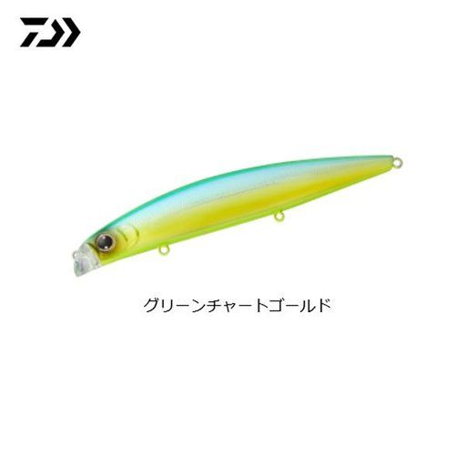 ダイワ morethan SHALLOW UPPER125F グリーンチャートゴールド