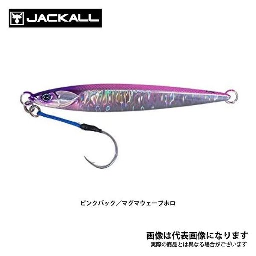 ジャッカル バンブルズジグ ショート 100ｇ ピンクバック/マグマウェーブホロ