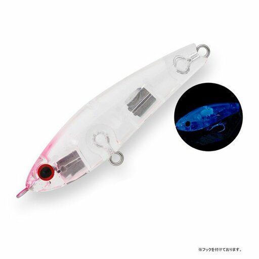 ジップベイツ ザブラ ラファエル クリアピンクヘッド