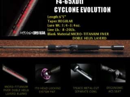 Megabass DESTROYER EVOLUZION F4-65X Dti Cyclone Evolution