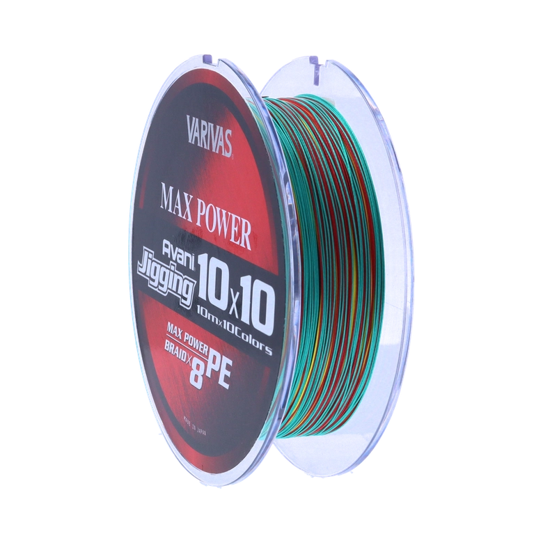 VARIVAS アバニ®︎ ジギング 10×10 マックスパワー PE X8 1.2号 VARIVAS アバニ®︎ ジギング 10×10 マックスパワー PE X8 1.2号
