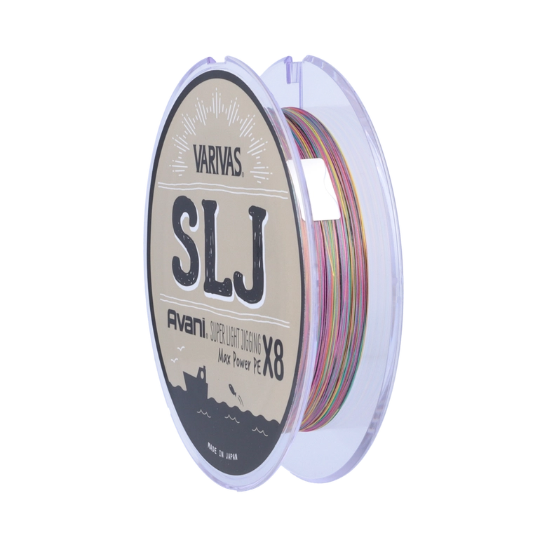 VARIVAS アバニ®︎ SLJ マックスパワー PE X8 0.4号/5色/200mの最安値