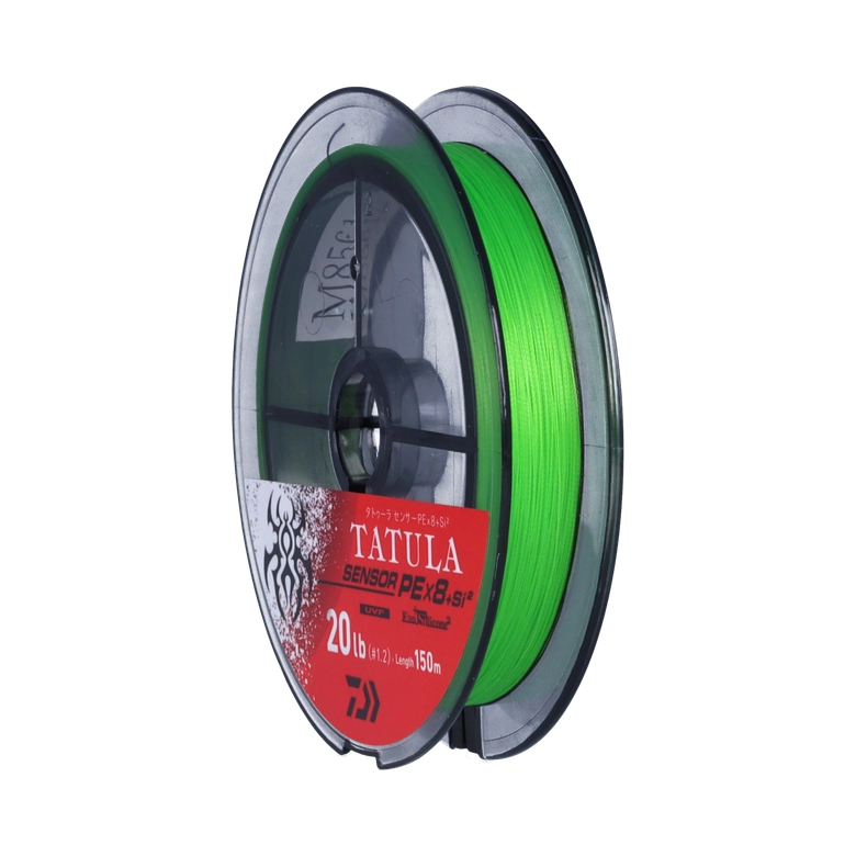 DAIWA UVF タトゥーラ センサー X8 +Si² 0.4号/8.0lb/ライムグリーン