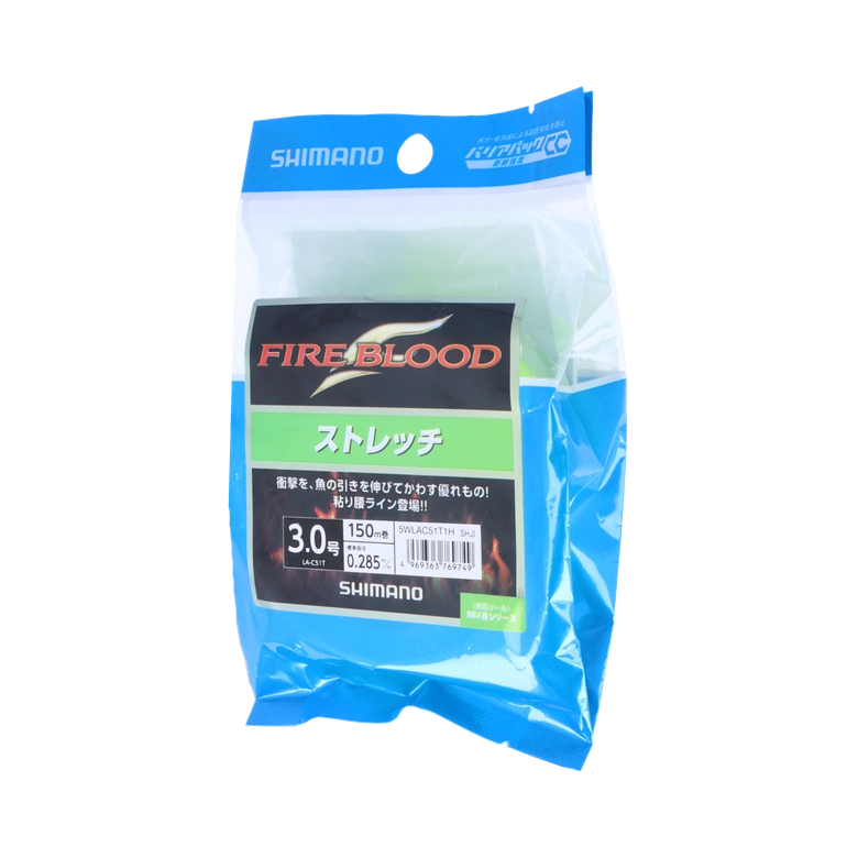 SHIMANO ファイアブラッド ストレッチナイロン サスペンド 1.5号