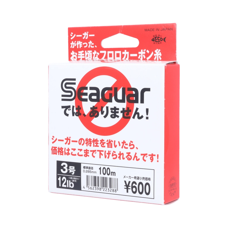 Seaguar シーガーでは、ありません！ 1.5号/6.0lb/クリア/100mの最安値