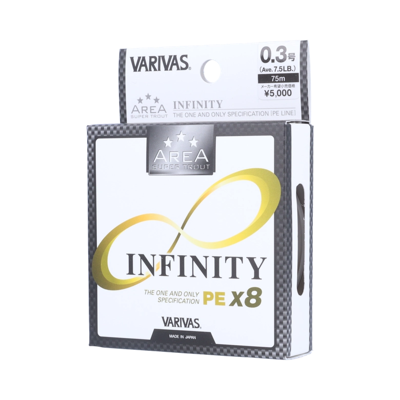 VARIVAS スーパートラウト エリア インフィニティ PE X8 0.2号
