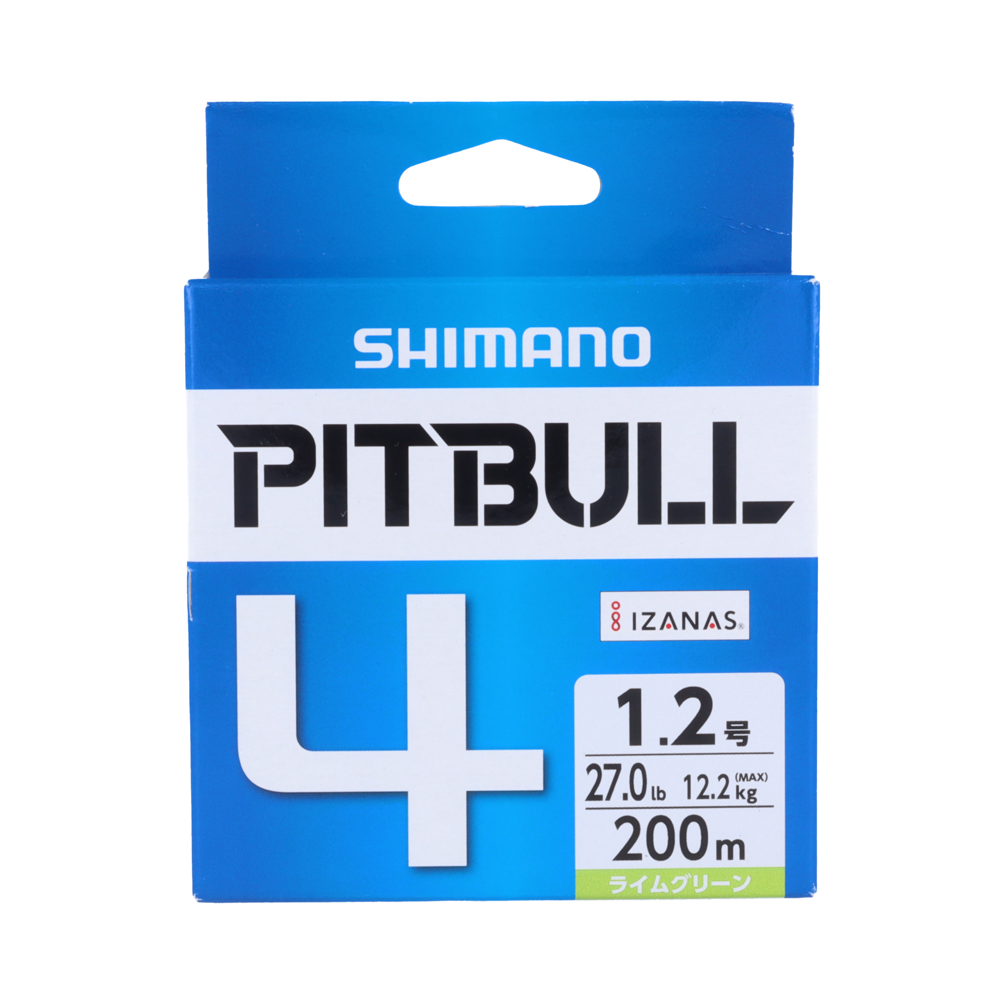 SHIMANO ピットブル 4 1.2号/ライムグリーン/200mの最安値・インプレ・釣果 | 本音の口コミが集まる釣具通販「TACKLE BOX」