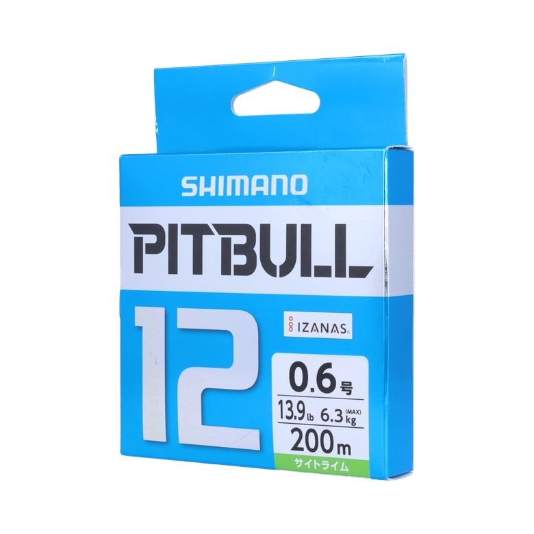 SHIMANO ピットブル 12 0.6号/サイトライム/150mの最安値・インプレ 