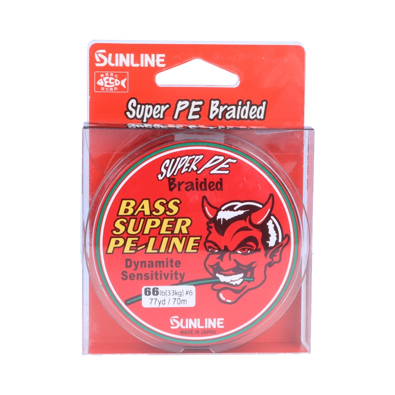 SUNLINE バス スーパー PEライン 5.0号/56.0lb/ディープグリーン/70mの