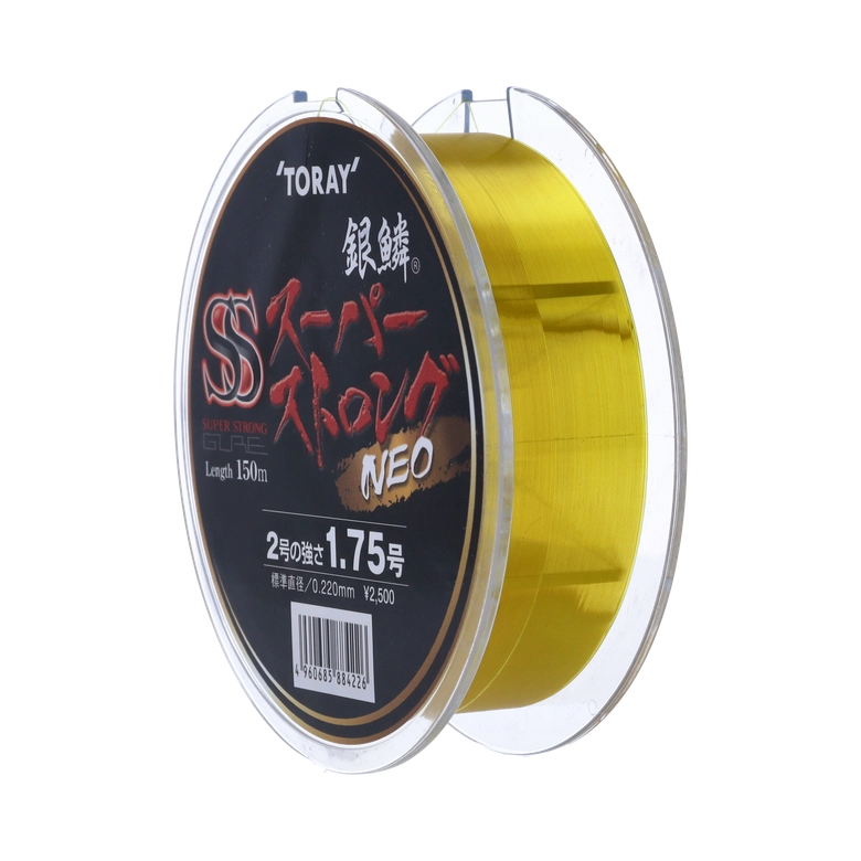 TORAY 銀鱗®スーパーストロング ネオ 3.0号/ゴールド/150mの最安値