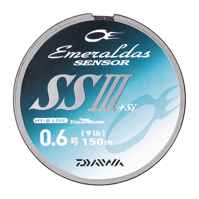 DAIWA エメラルダス センサーSS III +Si 0.8号/11.0lb/オレンジ/150mの