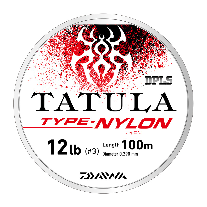 DAIWA タトゥーラ タイプ ナイロン 3.0号/12.0lb/ボジョレーブラウン/100m