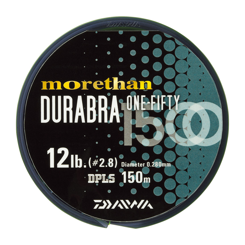 DAIWA モアザン デュラブラ 1500 2.8号/12.0lb/ライムグリーン/150m